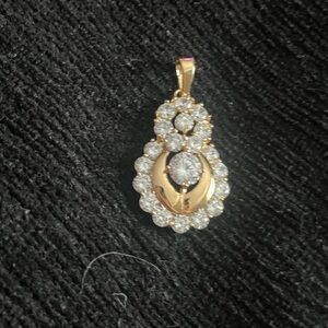 Gold plated & Silver Pendant